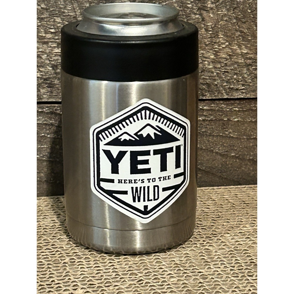 YETI RAMBLER Koozie/Colster 12 oz Can Beer Soda Stainless Steel & Pop‎ Container